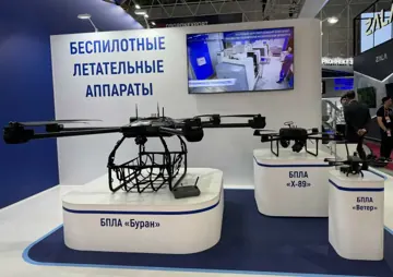 «Буран» з вантажем у рамі/сітці