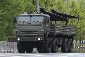 Ударні БпЛА Герань-2 і Гарпія поруч