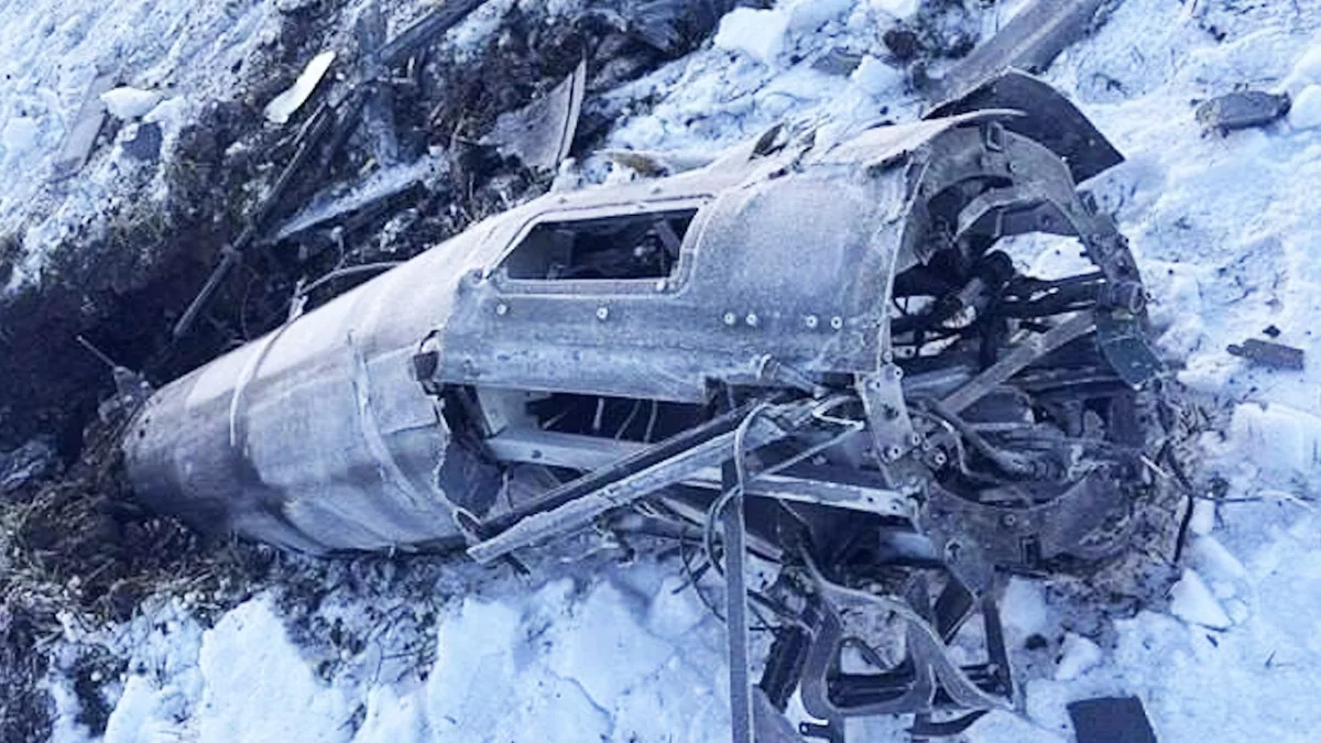 Уламки збитої Герань-5