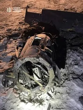 Трубчастий фюзеляж уламків Герань-5