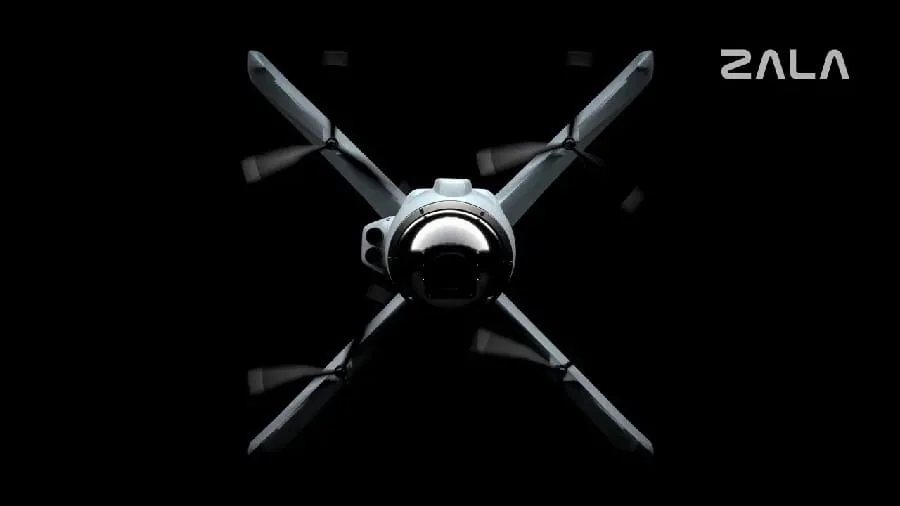 Изделие 55: 4-моторний X-wing, вид спереду