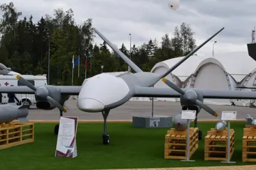 «Сириус» із рядом боєприпасів на палетах (КАБ-100 у складі)