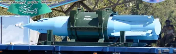 КАБ-1500Л (іранська копія) на параді в Тегерані