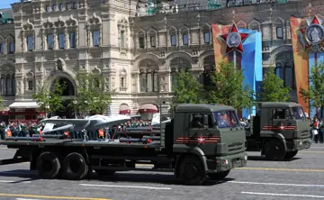 «Корсар» на параді Перемоги, Червона площа