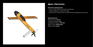 «Ласточка» з презентації Стратім — репліка ALTIUS-600