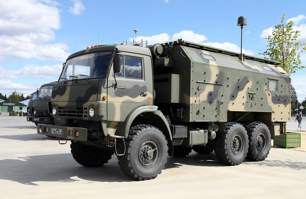 Комплекс РЕБ РБ-341В «Леер-3» на виставці Армія-2015