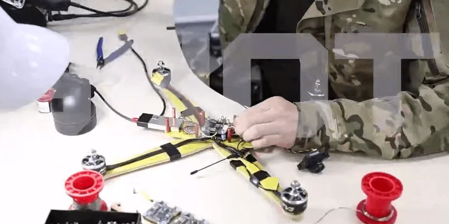 FPV-дрон «Микроб», вигляд апарата