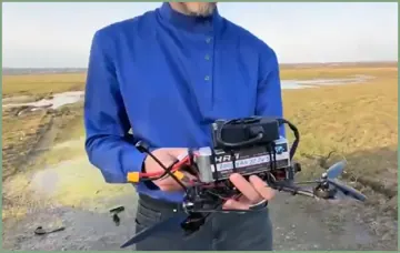 FPV-дрон «Микроб-10» у зборі