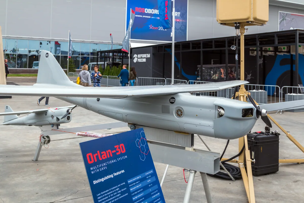 БпЛА Орлан-30 на форумі Армія-2022