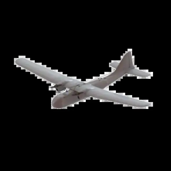 Двомоторний Орлан-50 у польоті, профіль