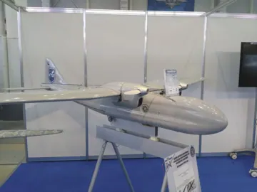 Орлан-50 на стенді СТЦ, експозиція