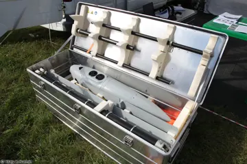 Птеро у транспортному контейнері, МАКС-2013