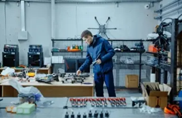 Складальний цех КБ «VVZ Drones», виробництво «Сифи»