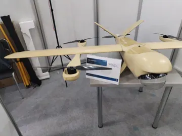 VTOL «Стрепет» з гімбалом, табличка «БАС Стрепет»
