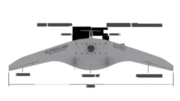 Схема елементів конструкції Supercam S350