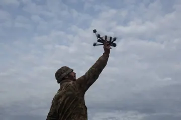 FPV-дрон ВТ-40 «Владлен Татарський» зблизька
