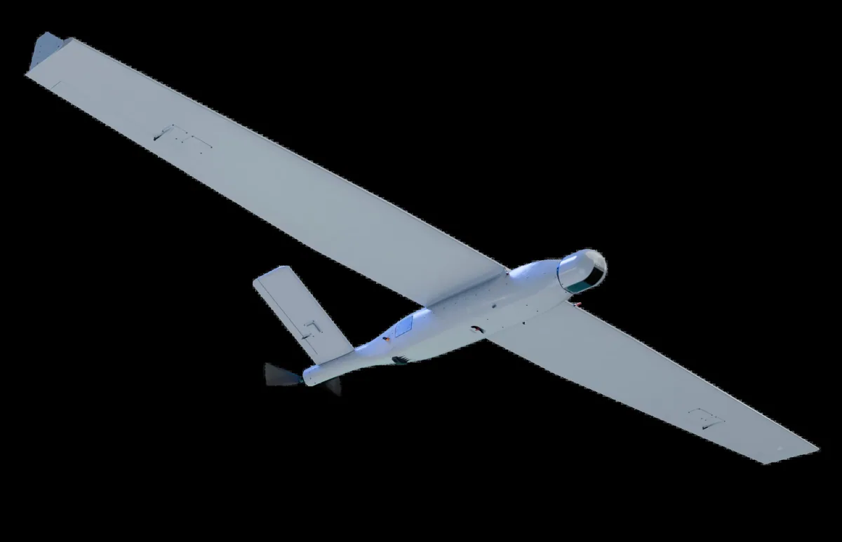 Офіційне фото ZALA T-20/Z-20, вид збоку