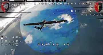 Збитий ZALA Z-20, кадр з відео